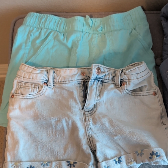 Cat & Jack Kids Shorts - Pink, Blue, Green, Orange Size 10-12 - Picture 4 of 4